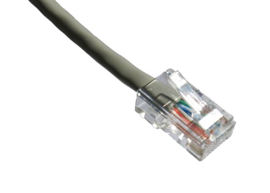 Picture of Axiom 25ft Cat6 UTP networking cable Gray 295.3" (7.5 m) U/UTP (UTP)