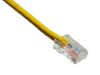 Axiom 1ft Cat6 UTP networking cable Yellow 11.8" (0.3 m) U/UTP (UTP)1