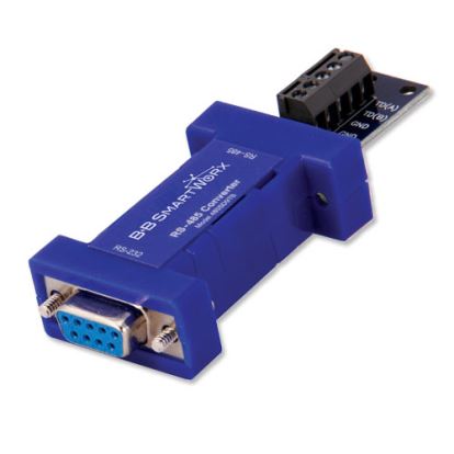 Picture of IMC Networks 485SD9TB serial converter/repeater/isolator RS-232 RS-485 Blue