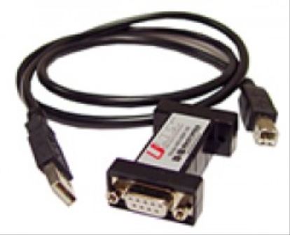 Picture of B&B Electronics 232USB9M serial converter/repeater/isolator USB 2.0 RS-232 Black