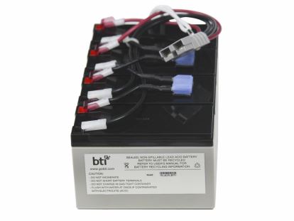 Picture of BTI RBC25-SLA25 Sealed Lead Acid (VRLA) 12 V 7.2 Ah