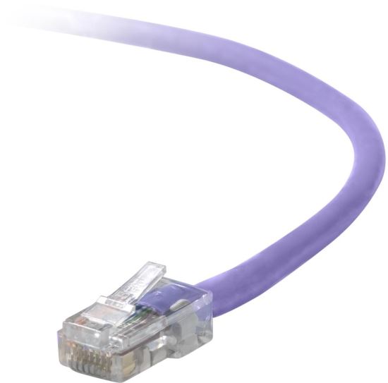 Belkin Cat5e, 15ft, 1 x RJ-45, 1 x RJ-45, Purple networking cable 179.9" (4.57 m)1