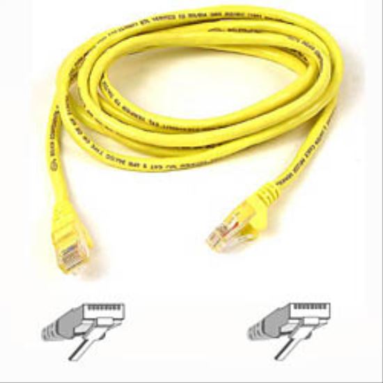 Belkin Cat. 6 UTP Patch Cable 20ft Yellow networking cable 236.2" (6 m)1