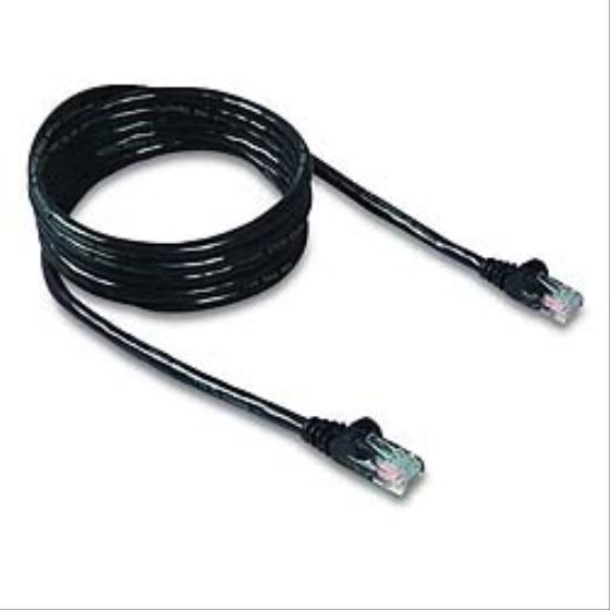 Belkin CAT6 Snagless Patch Cable 1ft. Black networking cable 11.8" (0.3 m)1