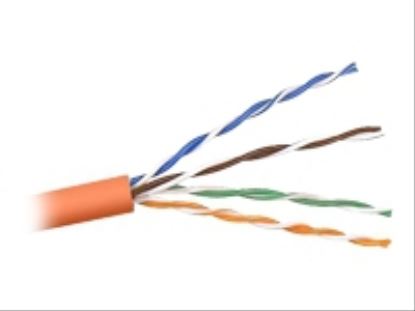 Belkin CAT6 Stranded Bulk Cable 1000 ft networking cable Orange 12000" (304.8 m)1