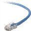 Picture of Belkin A3L791 networking cable Blue 23.6" (0.6 m) Cat5e U/UTP (UTP)