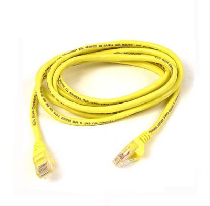 Picture of Belkin A3L980 networking cable Yellow 236.2" (6 m) Cat6 U/UTP (UTP)