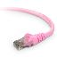 Picture of Belkin CAT6 Snagless networking cable Pink 157.5" (4 m)