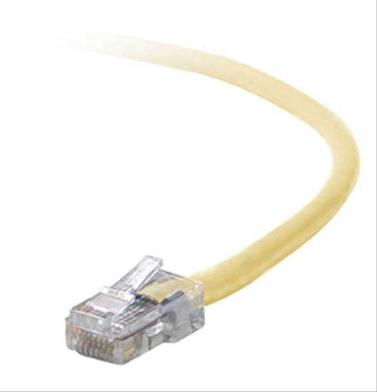 Picture of Belkin 18ft. RJ-45 m/m networking cable Yellow 215.7" (5.48 m) Cat5e U/UTP (UTP)