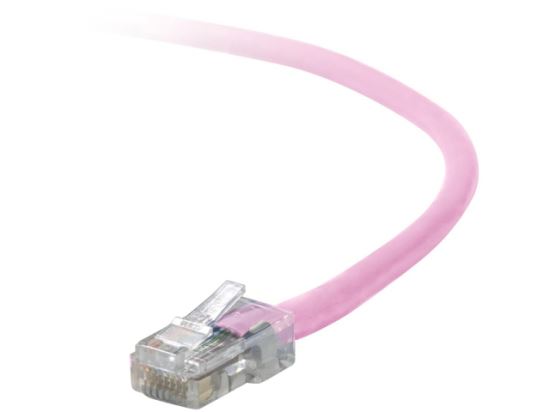 Belkin 2ft Cat5e UTP networking cable Pink 23.6" (0.6 m) U/UTP (UTP)1