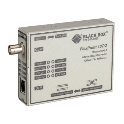 Black Box LMC210A network media converter 10 Mbit/s1