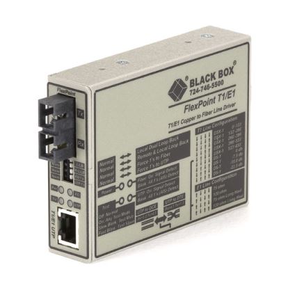 Picture of Black Box ME662A-SSC network media converter 0.1152 Mbit/s Single-mode