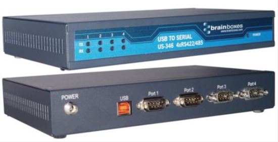 Brainboxes US-346 serial server RS-422/4851