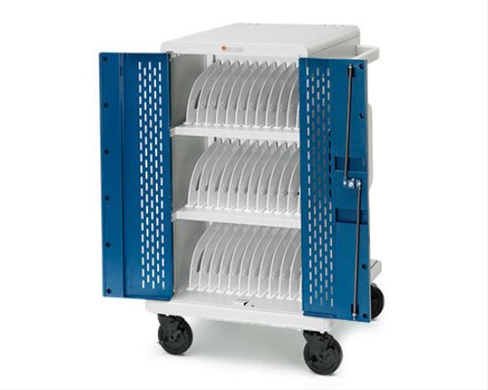 Bretford CORE24MS-CTTZ portable device management cart/cabinet Blue, White1