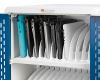 Bretford CORE24MS-CTTZ portable device management cart/cabinet Blue, White2