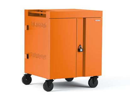 Bretford CUBE Cart Portable device management cart Orange1