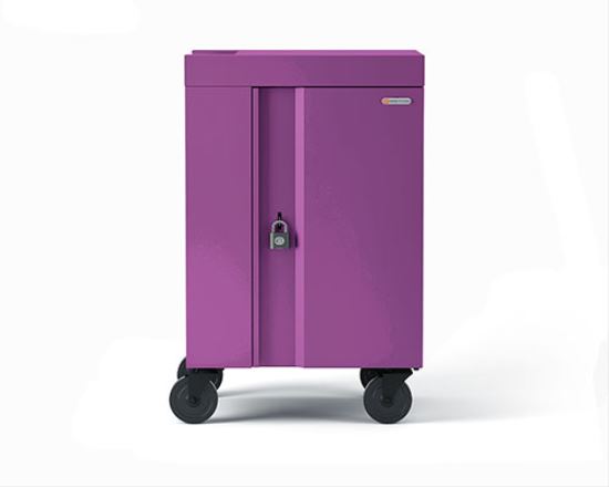 Bretford CUBE Cart Mini Portable device management cart Purple1