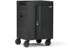 Bretford CUBE Mini Portable device management cart Charcoal1