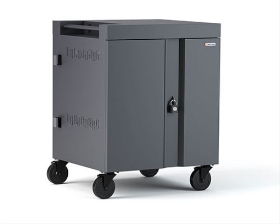 Bretford TVC16PAC-CK portable device management cart/cabinet Charcoal1