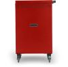 Bretford Core X Portable device management cart Red3
