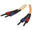 C2G 20m USA ST/ST Duplex 62.5/125 Multimode Fiber Patch Cable fiber optic cable 787.4" (20 m) Orange1