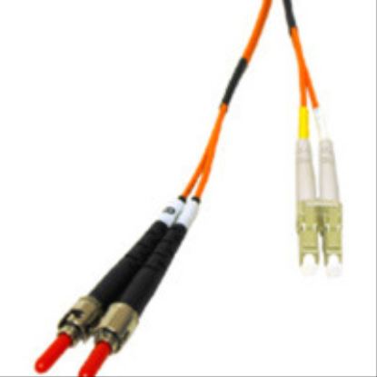 C2G 3m USA LC/ST Duplex 50/125 Multimode Fiber Patch Cable fiber optic cable 118.1" (3 m) Orange1