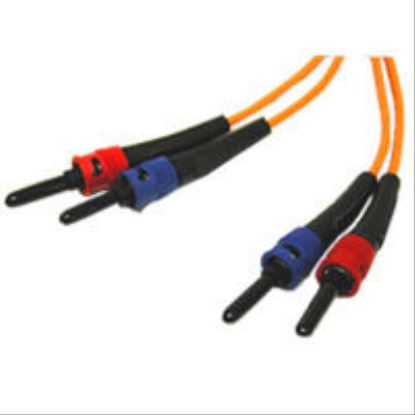 C2G 10m USA ST/ST Duplex 50/125 Multimode Fiber Patch Cable fiber optic cable 393.7" (10 m) Orange1