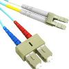 C2G 3m USA 10Gb LC/SC Duplex 50/125 Multimode Fiber Patch Cable fiber optic cable 118.1" (3 m) Blue1