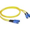 C2G 20m USA SC/SC Duplex 9/125 Single-Mode fiber optic cable 787.4" (20 m) Yellow1