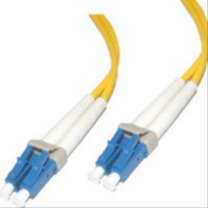 Picture of C2G 6m USA LC/LC Duplex 9/125 Single-Mode Fiber Patch Cable fiber optic cable 236.2" (6 m) Yellow