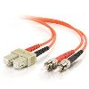 Picture of C2G 11151 InfiniBand/fibre optic cable 39.4" (1 m) SC ST/BFOC Orange