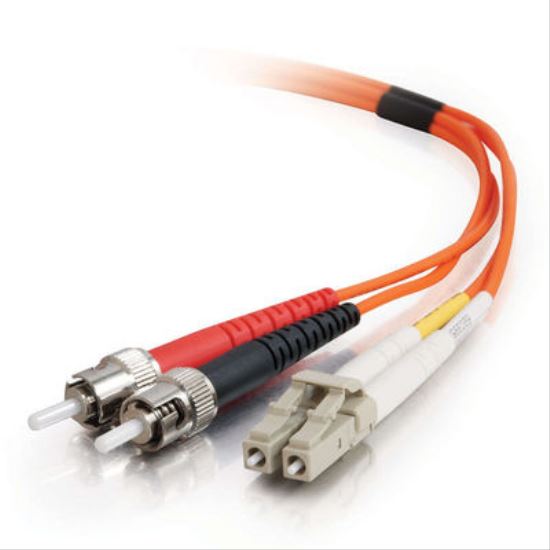 C2G 11131 fiber optic cable 196.9" (5 m) LC ST/BFOC OFC Orange1