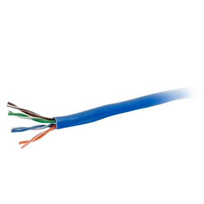 C2G CAT6, 1000ft networking cable Blue 12007.9" (305 m) U/UTP (UTP)1