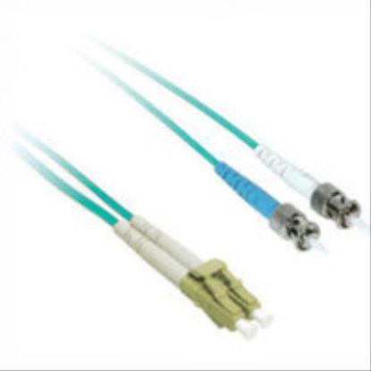 C2G 30m USA 10Gb LC/ST Duplex 50/125 Multimode Fiber Patch Cable fiber optic cable 1181.1" (30 m)1