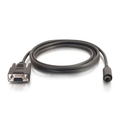 Picture of C2G DB9 - RS-232 serial cable Black 72" (1.83 m)