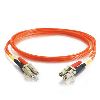 C2G 11102 fiber optic cable 39.4" (1 m) LC Orange2