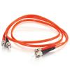 C2G 6m ST-ST fiber optic cable 236.2" (6 m) OM2 Orange2