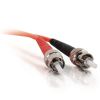 C2G 6m ST-ST fiber optic cable 236.2" (6 m) OM2 Orange3