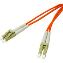 C2G 5m USA LC/LC Duplex 50/125 Multimode fiber optic cable 196.9" (5 m) Orange1