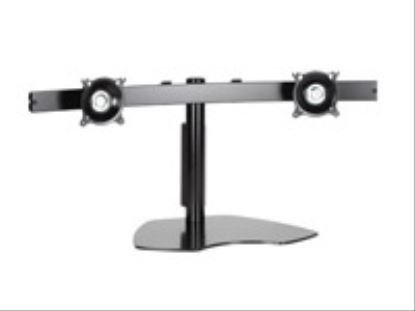 Chief Widescreen Dual Monitor Table Stand Black1