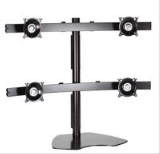 Picture of Chief Widescreen Quad Monitor Table Stand Black