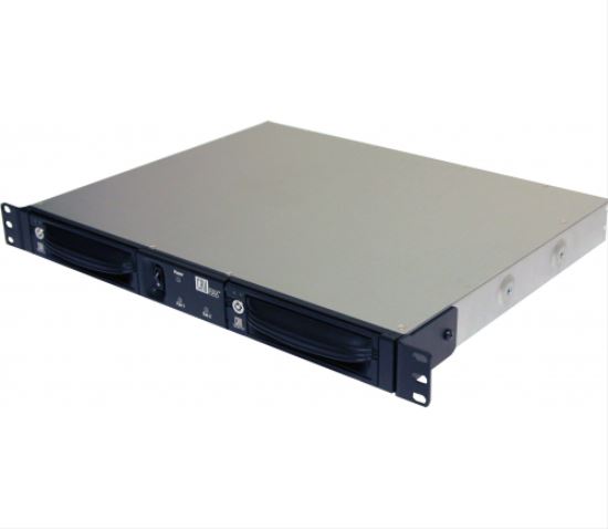 CRU RAX211-XJ HDD enclosure Black, Silver 3.5"1