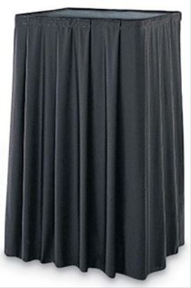 Da-Lite Skirt for 203 (111 /4" x 19") Black1
