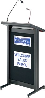 Picture of Da-Lite Euro Deluxe Black Notebook Multimedia stand