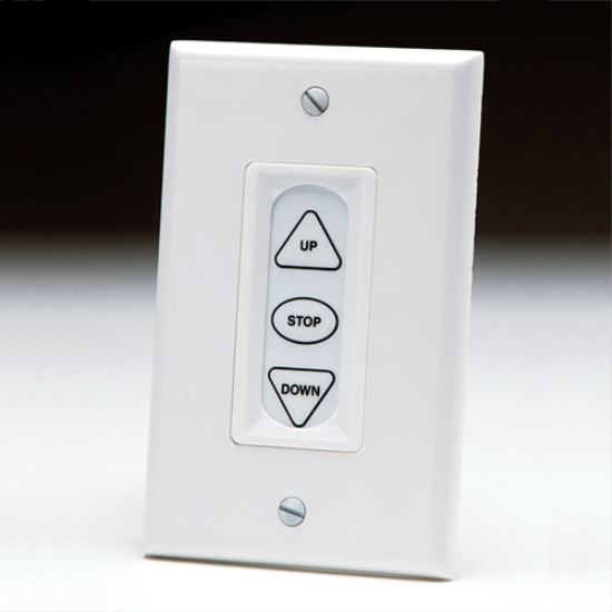 Picture of Da-Lite 38886 electrical switch Key-operated switch White