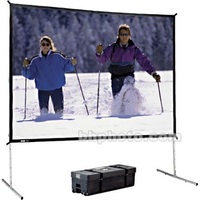 Picture of Da-Lite Fast-Fold Deluxe 92" x 92" projection screen 136" 1:1