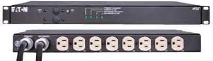 Eaton PWATSS515002 power distribution unit (PDU) 8 AC outlet(s) 1U Black1