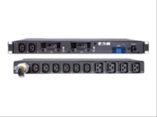 Eaton PW105BA1U192 power distribution unit (PDU) 12 AC outlet(s) 1U Black1