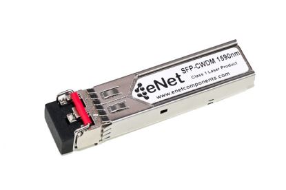 Picture of eNet Components 1000BASE-CWDM SFP 1550nm network transceiver module Fiber optic 1000 Mbit/s