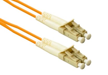 eNet Components LC - LC 20m M/M fiber optic cable 787.4" (20 m) OM1 Orange1